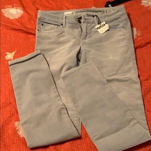 Gap corduroy skinny jeans in baby blue